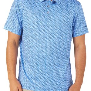 Men's Active Polo Print