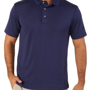 Men's Solid Performance Golf Polo
