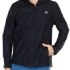 Men's Outdoor Solid Rain Hooded Jacket