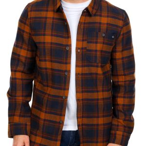 Men's Outdoor Fleece Lined Flannel Shirt