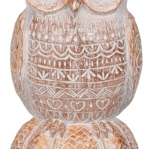 11 in Thankful Owl Harvest Accent