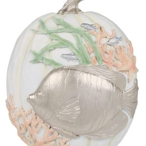 12 Resin Tropical Fish Pumpkin